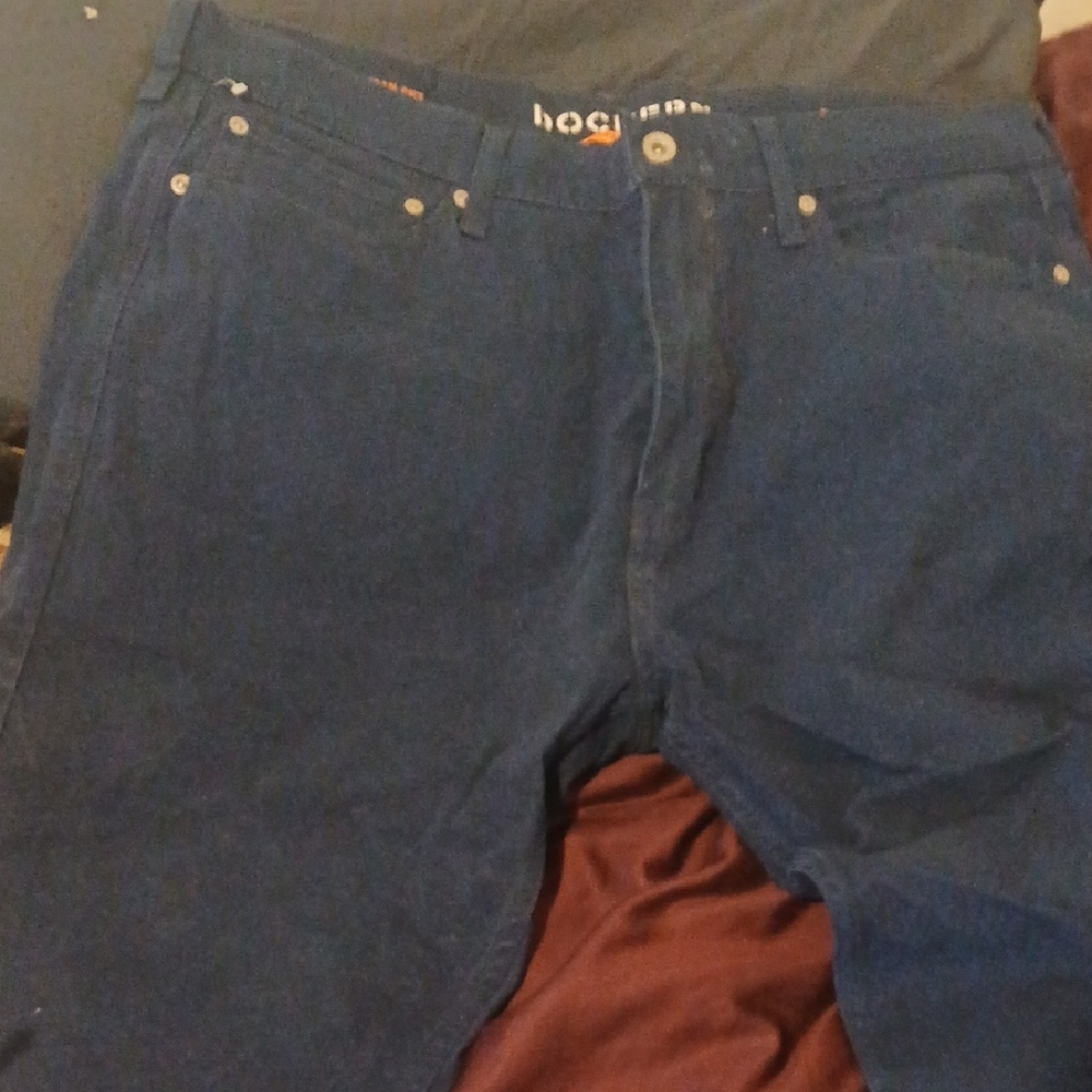 Dockers Dark Blue Jeans with Orange Accent